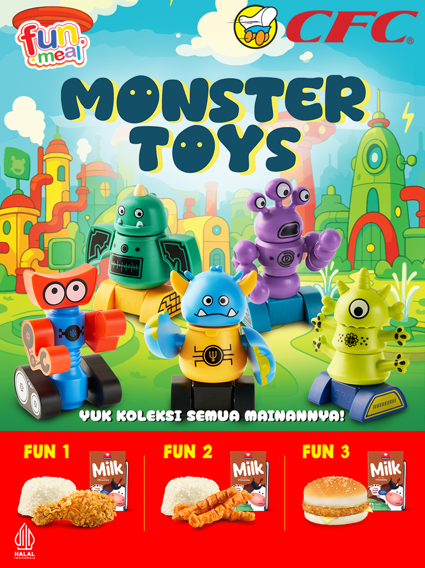 FUN MEAL MONSTER TOYS